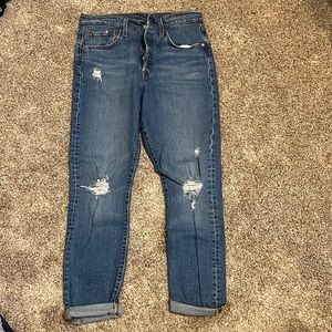 Levis 501 straight jeans